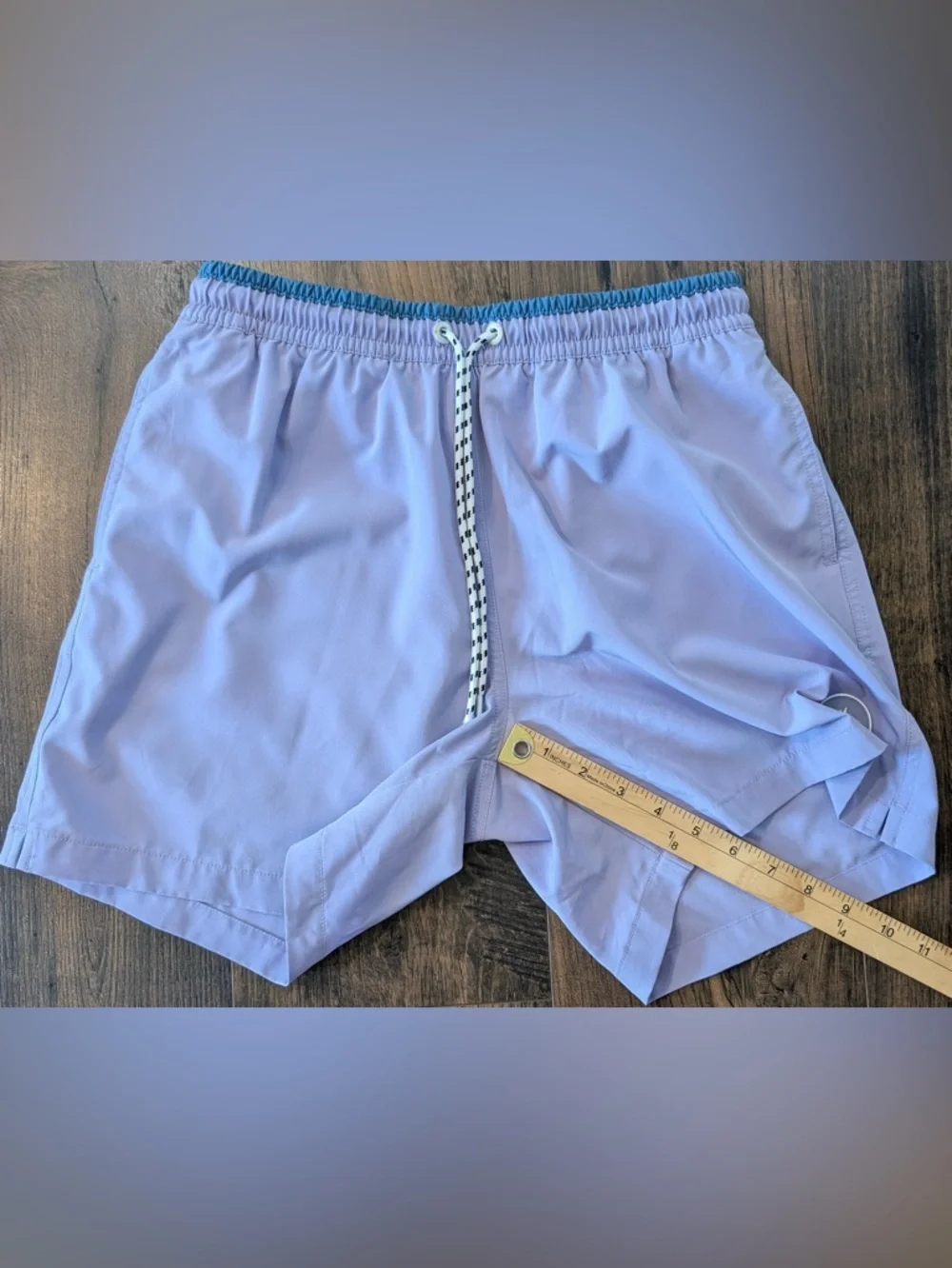 Men’s Chubbies The Love-nders 5.5” Swim Trunks Sz Small Light Purple